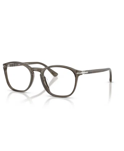 Persol Unisex Eyeglasses, Po3007vx In Opal Smoke