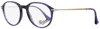 Persol Unisex Eyeglasses Po3125v 1053 Blue Melange/horn 49mm In Multi