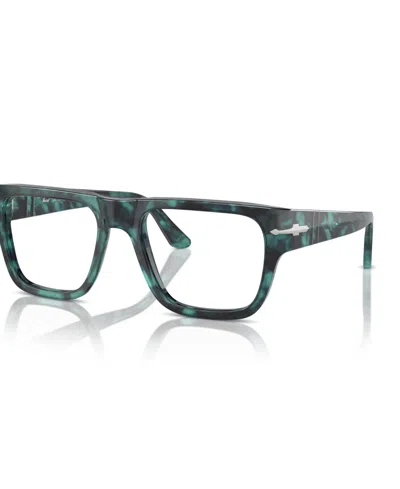 Persol Unisex Eyeglasses, Po3348v In Blue Havana