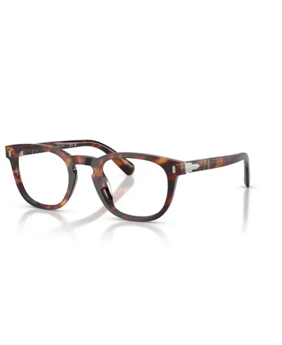 Persol Unisex Gianni Eyeglasses, Po3406v In Havana