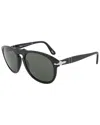 Persol Steve Mcqueen Pilot Frame Sunglasses In Black
