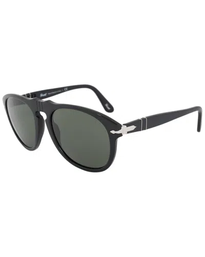 Persol Steve Mcqueen Pilot Frame Sunglasses In Green