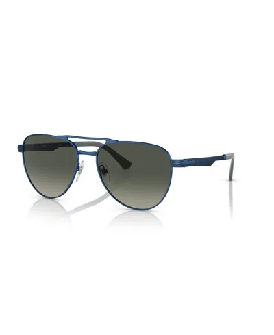 Persol Unisex Pilot Sunglasses, Po1003s In Blue