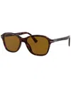 Persol Unisex Po3244s 53mm Sunglasses In Black