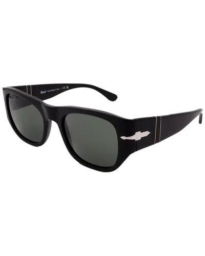 Persol Unisex Po3308s 54mm Sunglasses In Black