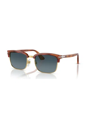 PERSOL UNISEX POLARIZED SUNGLASSES, GRADIENT PO3327S