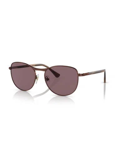 Persol Unisex Polarized Sunglasses, Po1002s In Brown
