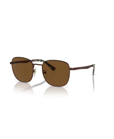 Persol Unisex Polarized Sunglasses, Po2497s In Brown