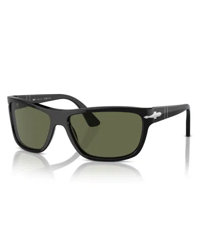 Persol Unisex Polarized Sunglasses, Po3342s In Polar Green