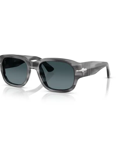 Persol Unisex Polarized Sunglasses, Po3380s In Gray