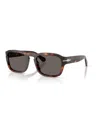 Persol Unisex Rectangle Sunglasses, Po3386s In Brown