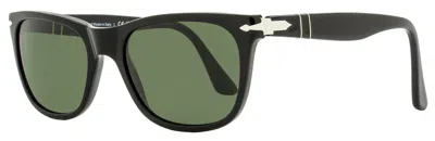 Persol Unisex Rectangular Sunglasses Po3291s 95/31 Black 54mm In Multi
