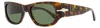 Persol Unisex Rectangular Sunglasses Po3307s 24/31 Havana 55mm In Multi