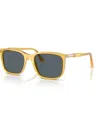 Persol Unisex Round Renzo Sunglasses, Po3357s In Miele