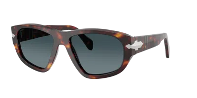 Persol Unisex Sunglass Po0050s In Light Blue Gradient Dark Blue