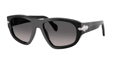 Persol Unisex Sunglass Po0050s In Light Grey Gradient Dark Grey