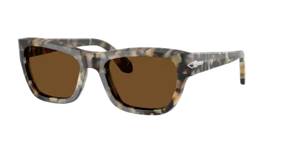Persol Unisex Sunglass Po0091s In Brown Polar