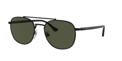 Persol Round-frame Sunglasses In Black