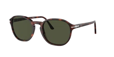 Persol Unisex Sunglass Po3343s In Green
