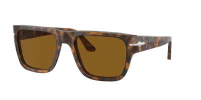 Persol Unisex Sunglass Po3348s In Brown