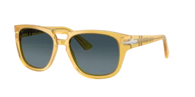 Persol Unisex Sunglass Po3366s In Light Blue Gradient Dark Blue