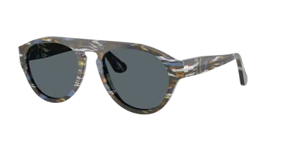 Persol Unisex Sunglass Po3370s In Blue