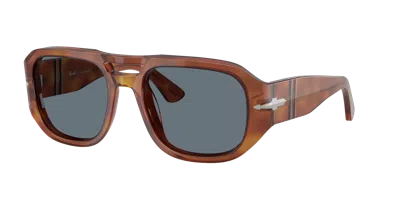 Persol Unisex Sunglass Po3373s In Light Blue