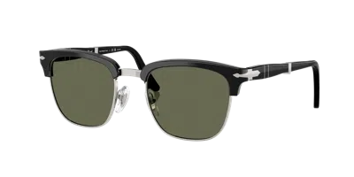 Persol Unisex Sunglass Po3375s In Polarized Green