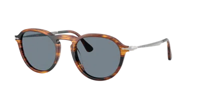 Persol Unisex Sunglass Po3383s In Light Blue