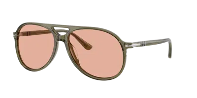 Persol Unisex Sunglass Po3403s In Green