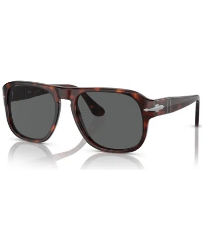 Persol Unisex Sunglasses, 0po3310s24b157w 57 In Havana