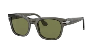 Persol Unisex Sunglass Po3269s In Light Green