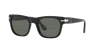 Persol Unisex Sunglass Po3269s In Polarized Green