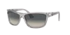 Persol Unisex Sunglasses, Po3342s In Light Grey Gradient Dark Grey