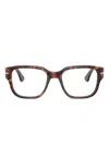 Persol Wayfarer-frame Glasses In 褐色