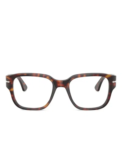 Persol Wayfarer-frame Glasses In 褐色