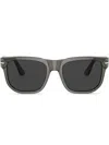 Persol Wayfarer-frame Tinted Sunglasses In Grau