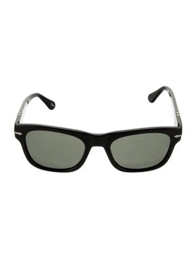 Pre-owned Persol Wayfarer Tinted Sunglasses In Black