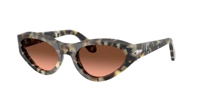 Persol Woman Sunglass Po0052s In Braun