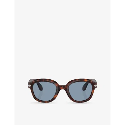 Persol Womens Po0060s Phantos-frame Tortoiseshell Acetate Sunglasses Brown