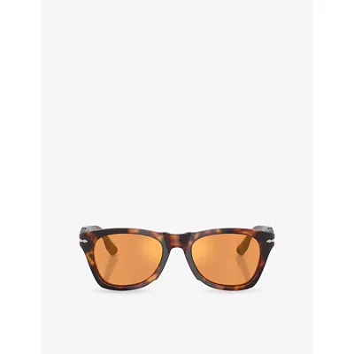 Persol Po8001s Phantos-frame Acetate Sunglasses In Brown