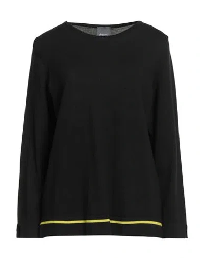 Persona By Marina Rinaldi Woman Sweater Black Size M Virgin Wool