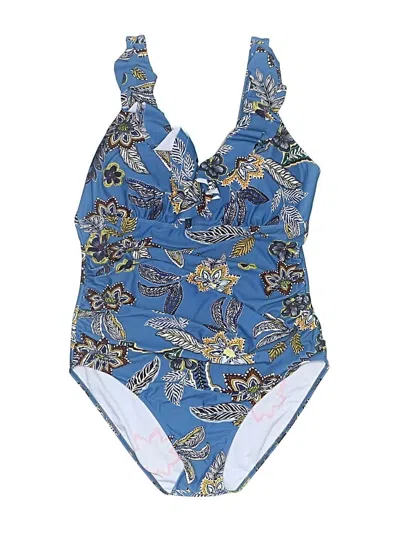 Pre-owned Persona One Piece Swimsuit In Blue