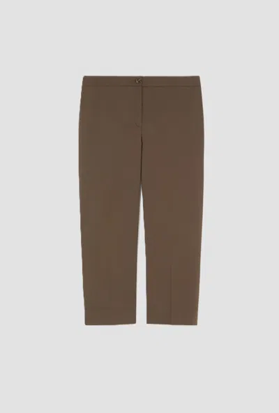 Persona Pantalone Woman Cocoa In Brown