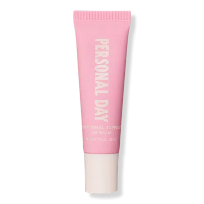 Personal Day Emotional Support Lip Balm - Strawberry Milk In Pink