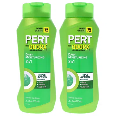 Pert 2 In 1 Complete Shampoo And Conditioner For Normal Hair By  For Unisex - 25.4 oz Shampoo And Con In Transparent