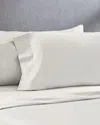Perthshire Platinum Collection 1200 Thread Count Solid Sateen 4pc Sheet Set In White