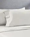 Perthshire Platinum Collection 1200 Thread Count Solid Sateen 4pc Sheet Set In White