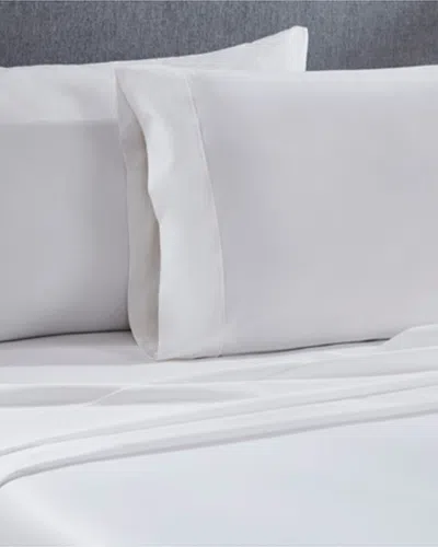 Perthshire Platinum Collection 1200tc Solid Sateen 4pc Sheet Set In White