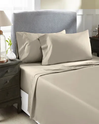 PERTHSHIRE PLATINUM COLLECTION PERTHSHIRE PLATINUM COLLECTION 800 THREAD COUNT SOLID SATEEN 4PC SHEET SET
